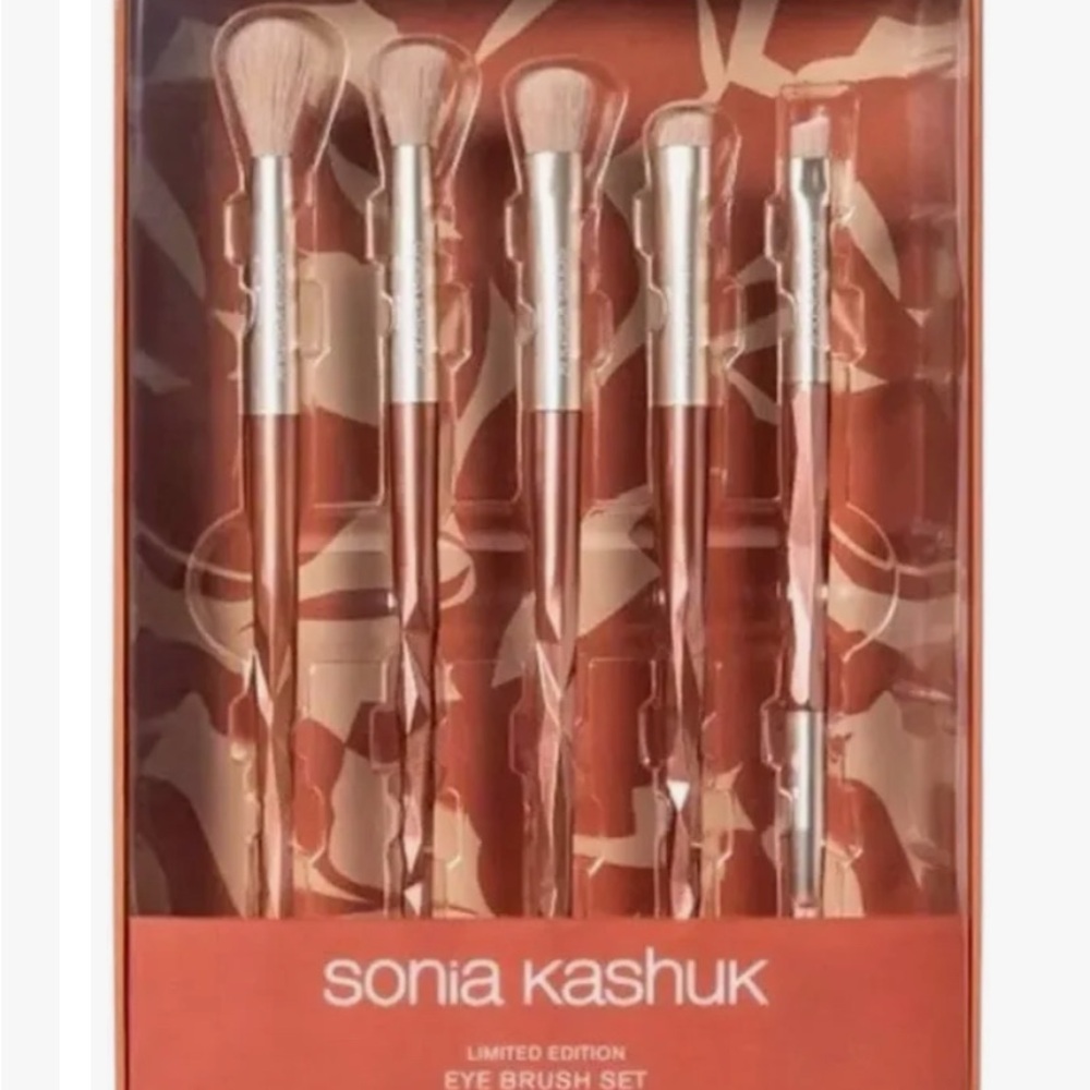 Sonia Kashuk Limited Edition 5 piece Eye Brush Set - rose gold